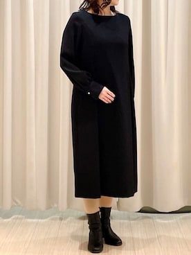 「スーツコーデ」｜OFUON le MKさん（レディース・153cm）の秋コーディネート