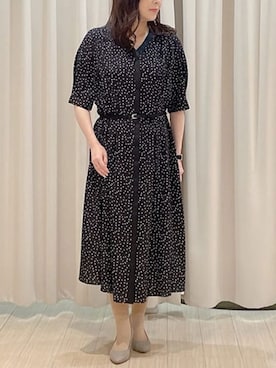 「OFUON le MK（オフオンルエムケー）のアイテム」を使った、OFUON le MKさん（レディース・153cm）の春コーディネート