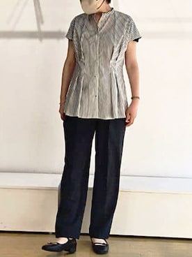 「OFUON le MK（オフオンルエムケー）のアイテム」を使った、OFUON le MKさん（レディース・162cm）の春コーディネート