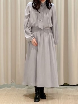 「OFUON le MK（オフオンルエムケー）のアイテム」を使った、OFUON le MKさん（レディース・153cm）の冬コーディネート