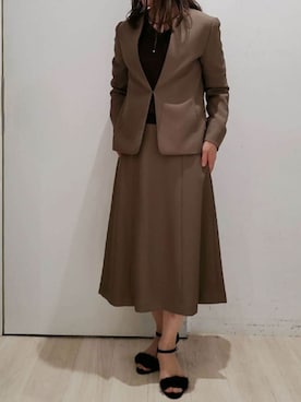 「スーツ」｜OFUON le MKさん（レディース・164cm）の秋コーディネート