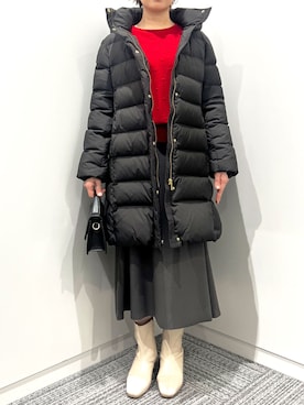 「ロング丈」｜OFUON le MKさん（レディース・158cm）の秋コーディネート