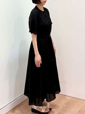「OFUON le MK（オフオンルエムケー）のアイテム」を使った、OFUON le MKさん（レディース・157cm）の夏コーディネート