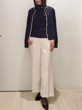 「アイテム（アンサンブル）」を使った、OFUON le MKさん（レディース・164cm）の冬コーディネート