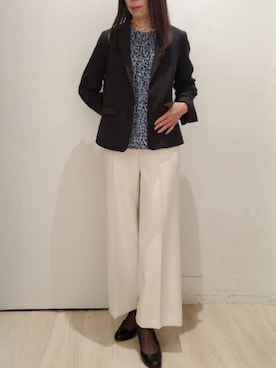 「OFUON le MK（オフオンルエムケー）のアイテム」を使った、OFUON le MKさん（レディース・163cm）の冬コーディネート