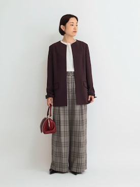 YamagiwaTOMORROWLANDさん（レディース・158cm）の夏コーディネート