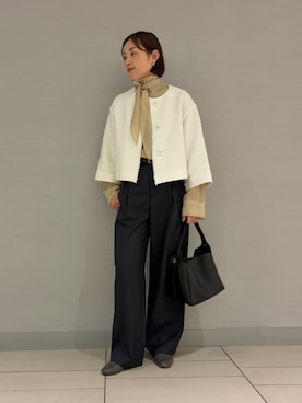 「LORISTELLA（ロリステッラ）のアイテム」を使った、YamagiwaTOMORROWLANDさん（レディース・158cm）の夏コーディネート