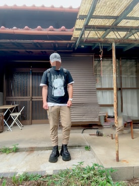 「YOSUKE（ヨースケ）のアイテム」を使った、hyperpoploveさん（メンズ・178cm）の夏コーディネート