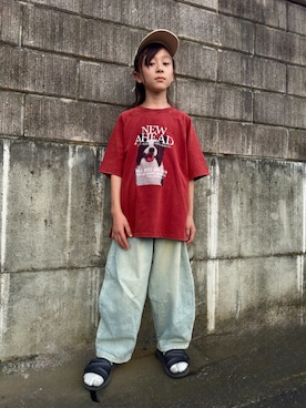 「ABC-MART（エービーシーマート）のアイテム」を使った、boy-r___2.yさん（キッズ・134cm）の夏コーディネート