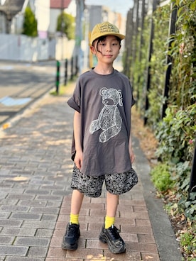 boy-r___2.yさん（キッズ・133cm）の夏コーディネート
