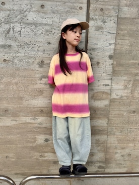 「3coins（3coins）のアイテム」を使った、boy-r___2.yさん（キッズ・134cm）の夏コーディネート