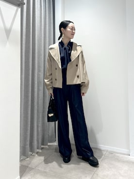 ikuenbbさん（レディース・161cm）の秋コーディネート