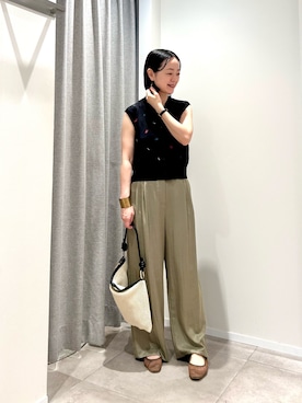 ikuenbbさん（レディース・161cm）の夏コーディネート