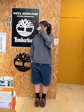 「Timberland（ティンバーランド）のアイテム」を使った、かりなさん（レディース・164cm）の夏コーディネート