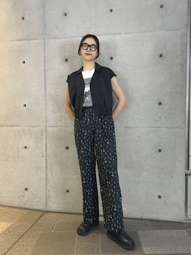 「three dots（スリードッツ）のアイテム」を使った、three dots Officialさん（レディース・168cm）の春コーディネート