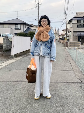 hkmdさん(レディース・173cm)の冬コーディネート