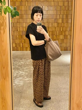 「アイテム（パンプス）」を使った、hkmdさん（レディース・173cm）の秋コーディネート