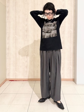 「Ray BEAMS（レイビームス）のアイテム」を使った、hkmdさん（レディース・173cm）の春コーディネート