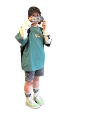 「thisisneverthat（ディスイズネバーザット）のアイテム」を使った、muchaさん（レディース・157cm）の秋コーディネート