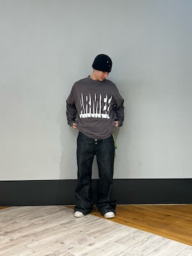 「DANKE SCHON（ダンケシェーン）のアイテム」を使った、siuuu222さん（メンズ・168cm）の冬コーディネート