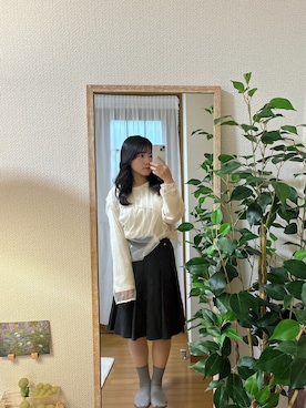 「on:nue（オンニュ）のアイテム」を使った、ゆみさん（レディース・153cm）の春コーディネート