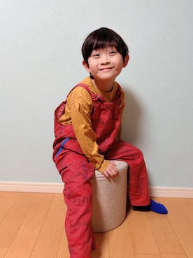 「MARKEY'S（マーキーズ）のアイテム」を使った、minoiさん（キッズ・110cm）の冬コーディネート