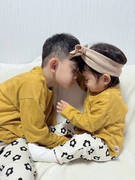 「MARKEY'S（マーキーズ）のアイテム」を使った、minoiさん（キッズ・110cm）の冬コーディネート