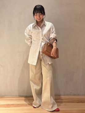 erinaさん（レディース・158cm）の冬コーディネート
