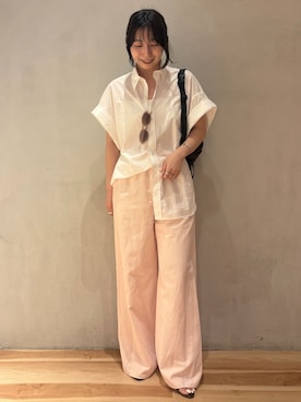 「plage（プラージュ）のアイテム」を使った、erinaさん（レディース・158cm）の夏コーディネート