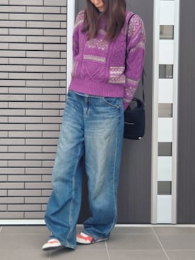 「LILY BROWN（リリーブラウン）のアイテム」を使った、paruchi11さん（レディース・170cm）の春コーディネート