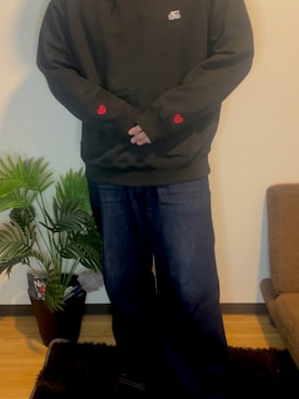 「Lien（リアン）のアイテム（トップス）」を使った、LIEN 公式さん（メンズ・175cm）の冬コーディネート