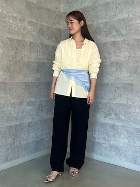 「LE TALON（ルタロン）のアイテム」を使った、chiakiさん（レディース・162cm）の夏コーディネート