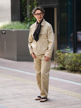 TERAIさん(メンズ・183cm)の夏コーディネート