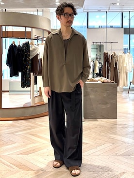 TERAIさん（メンズ・183cm）の夏コーディネート