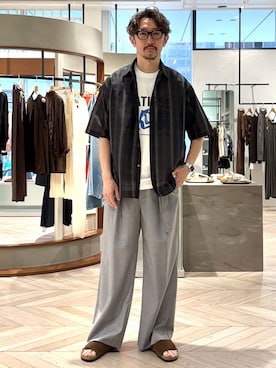 TERAIさん(メンズ・183cm)の夏コーディネート