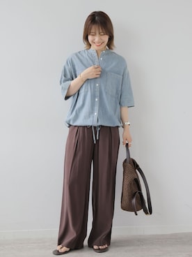 makotoさん（レディース・158cm）の夏コーディネート