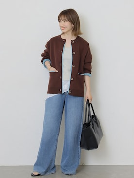 「LE TALON（ルタロン）のアイテム」を使った、makotoさん（レディース・158cm）の秋コーディネート