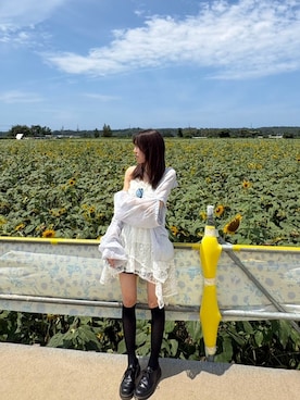 鈴木みゆうさん(レディース・163cm)の夏コーディネート