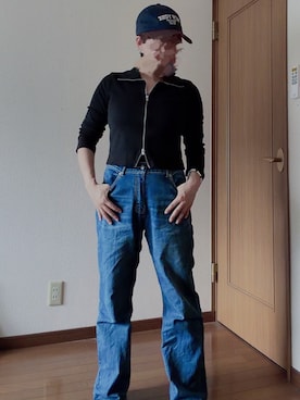 「Handmade（ハンドメイド）のアイテム（ピアス（両耳用））」を使った、.kou.さん（レディース・155cm）の夏コーディネート