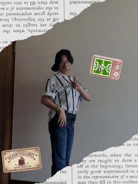 「アイテム（ネイルシール/ネイルチップ）」を使った、.kou.さん（レディース・155cm）の秋コーディネート