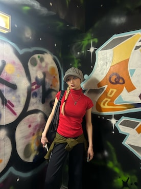 「LAGUA GEM（ラグアジェム）のアイテム」を使った、ma103iさん（レディース・162cm）の春コーディネート