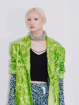 「H&M（エイチ・アンド・エム）のアイテム（ジャケット/アウター）」を使った、ma103iさん（レディース・162cm）の春コーディネート