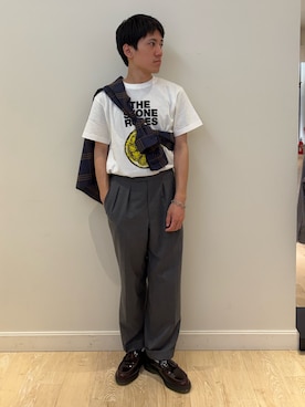 「NOLLEY’S（ノーリーズ）のアイテム」を使った、Masatoki  さん（メンズ・170cm）の春コーディネート