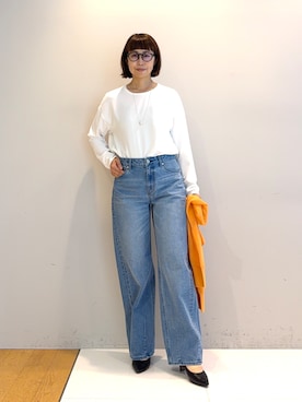 「INDIVI（インディヴィ）のアイテム」を使った、imurayamaさん（レディース・161cm）の秋コーディネート
