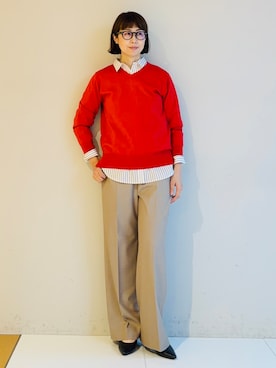 「50代コーデ」｜imurayamaさん（レディース・161cm）の秋コーディネート
