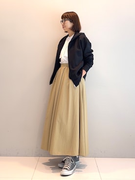 「INDIVI（インディヴィ）のアイテム」を使った、imurayamaさん（レディース・161cm）の秋コーディネート