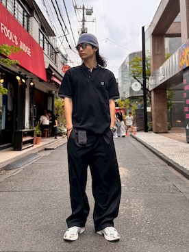 「アイテム（財布）」を使った、Takahitoさん（メンズ・172cm）の夏コーディネート