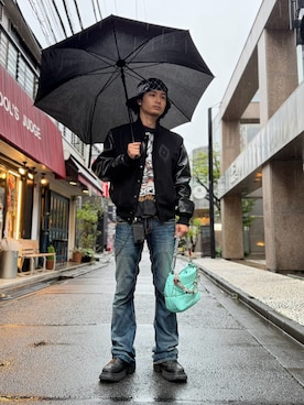 「BEAVER（ビーバー）のアイテム（ジャケット/アウター）」を使った、Takahitoさん（メンズ・172cm）の秋コーディネート