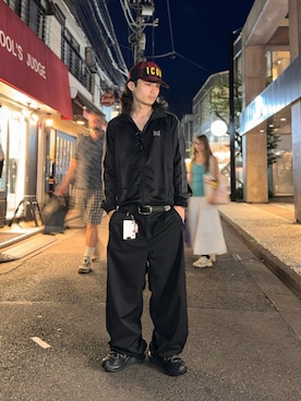「BEAVER（ビーバー）のアイテム」を使った、Takahitoさん（メンズ・172cm）の夏コーディネート