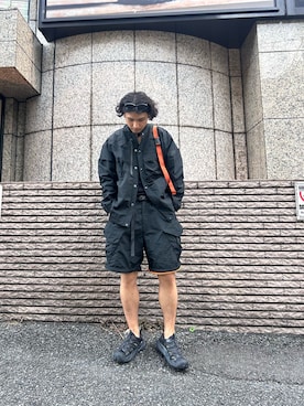「BEAVER（ビーバー）のアイテム」を使った、Takahitoさん（メンズ・172cm）の夏コーディネート